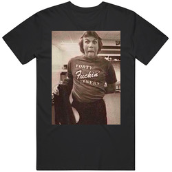 Forty Fckin Niners Joe Montana 70s 80s Cotton Unisex T Shirt