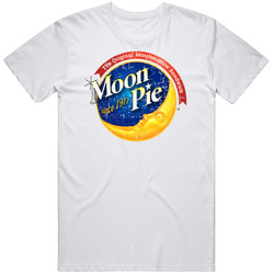 Moon Pie Cool Popular Food Drink Restaurant Brand Logo Gift Cotton Unisex T Shirt Moon Pie Cool Popular Food Drink Restaurant Brand Logo Gift Cotton Unisex T Shirt