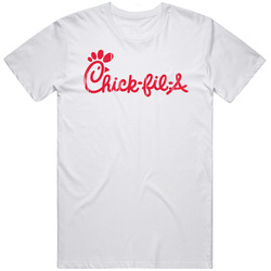 Chick Fil A Logo Popular Food Brand Company Fan Gift Cotton Unisex T Shirt Chick Fil A Logo Popular Food Brand Company Fan Gift Cotton Unisex T Shirt