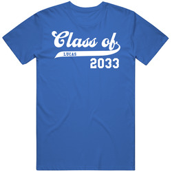 Class Of Lucas 2033 Custom Vintage T Shirt