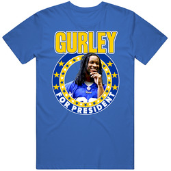 Todd Gurley For President La Los Angeles Football Player Election Vintage T Shirt