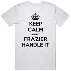 Keep Calm And Let Frazier Handle It Custom Last Name Family Cool Vintage T Shirt