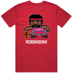 Jerome Robinson Tecmo Player Los Angeles C Basketball Fan Vintage T Shirt