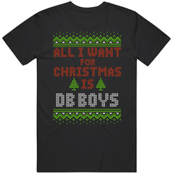 All I Want For Christmas Is Db Boys Vintage T Shirt