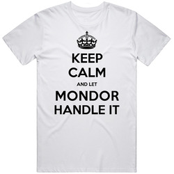 Keep Calm And Let Mondor Handle It Name Vintage T Shirt