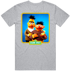 Ernie And Bert Old School Vintage T Shirt Ernie And Bert Old School Vintage T Shirt