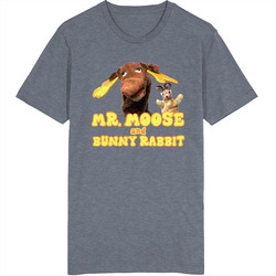 Mr Moose And Bunny Rabbit Classic Retro Vintage Vintage T Shirt