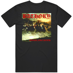 Bathory Bathord Blood Fire Death Album Vintage T Shirt