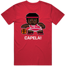 Clint Capela Tecmo Player Houston Basketball Fan Vintage T Shirt
