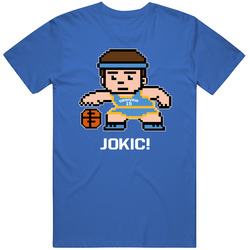 Nikola Jokic Tecmo Player Denver Basketball Fan Vintage T Shirt