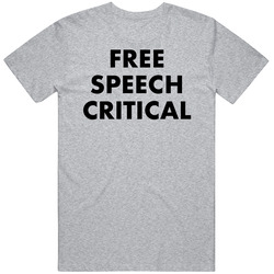 Free Speech Critical Vintage T Shirt