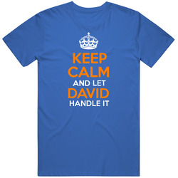 Keep Calm And Let David Handle It Name Vintage T Shirt