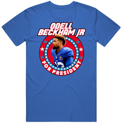 Odell Beckham Jr For President New York Nyg Football Player Fan Vintage T Shirt