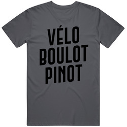 Velo Boulot Pinot Christina Sander Vintage T Shirt