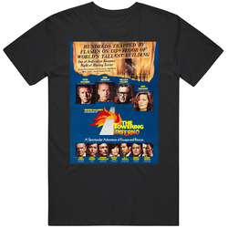 The Towering Inferno 1974 Disaster Movie Vintage T Shirt