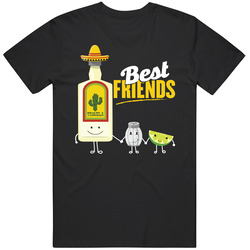 Best Friends Tequila Salt Lime Vintage T Shirt