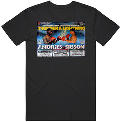 Thunder & Lightning Andries Vs Sibson Classic Boxing Vintage T Shirt