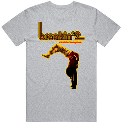  Breakin 2 Electric Boogaloo Movie T Shirt Sports Grey   Vintage T Shirt