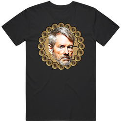 Michael Saylor Entrepreneur Businessman Bitcoin Vintage T Shirt