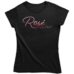 Rose S'il Vous Plait Charlotte Rintoul Vintage Ladies T Shirt