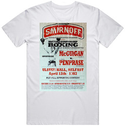 Barry Mcguigan Vs Vernon Penprase Classic Boxing Vintage T Shirt