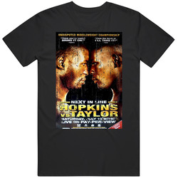 Next In Line Hopkins Vs Taylor Boxing Vintage T Shirt