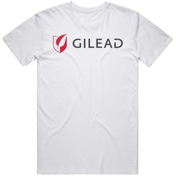Gilead Sciences Inc Nasdaq Company Logo Employee Fan Vintage T Shirt