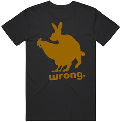 Chicken And Rabbit Wrong Funny Vintage T Shirt