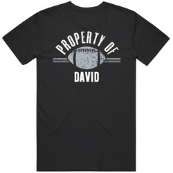 Property Of David Custom Name Cool Custom Vintage T Shirt