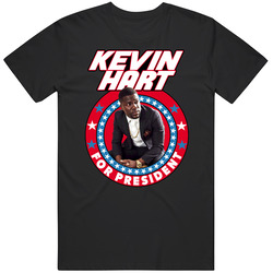Kevin Hart For President Cool Celebrity Fan Campaign Parody Vintage T Shirt
