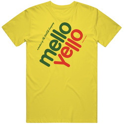 Mello Yello Soft Drink Pop Soda Food Foodie Logo Vintage T Shirt Mello Yello Soft Drink Pop Soda Food Foodie Logo Vintage T Shirt
