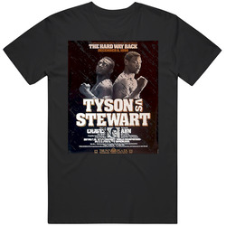 Tyson Vs Stewart Classic Boxing Vintage T Shirt