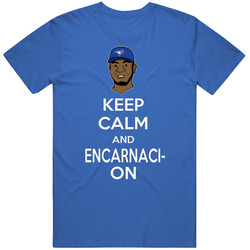 Keep Calm And Encarnacion On Fun Baseball Toronto Vintage T Shirt