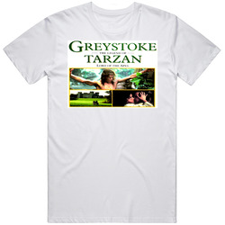 Greystoke Lambert Movie The Legend Of Tarzan 80's Vintage T Shirt