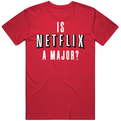 Is Netflix A Major Funny Chill Geek Marathon Vintage T Shirt