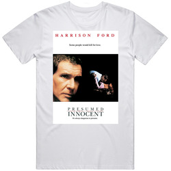 Presumed Innocent Movie Harrison Ford Vintage T Shirt