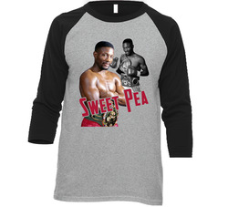 Pernell Whitaker Sweet Pea Boxing Champion Pound For Pound Boxing Fan Raglan Vintage Raglan 3/4 Sleeve Shirt