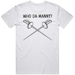 Who Da Manny Funny Modern Family Popular Tv Show Vintage T Shirt Who Da Manny Funny Modern Family Popular Tv Show Vintage T Shirt