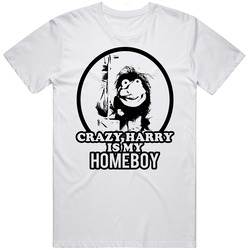 Crazy Harry Is My Homeboy Funny Graphic Vintage T Shirt