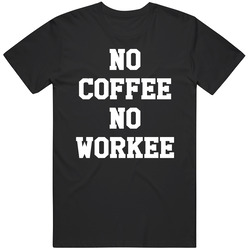 Funny No Coffee No Workee Kaley Cuoco Vintage T Shirt