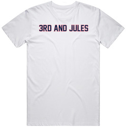 3rd And Jules Julian Edelman Mvp New England Football Fan Vintage T Shirt