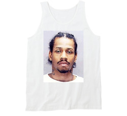 Allan Iverson Athlete Celebrity Mugshot Vintage Grunge Look Fan Vintage Tanktop