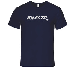 Bmfotp Tom Baddest 12 Tom Brady New England Fan Vintage T Shirt