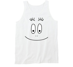 Barbapapa 1970s Cartoon Face Vintage Tanktop Barbapapa 1970s Cartoon Face Vintage Tanktop