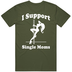 I Support Single Moms Funny Teen Wolf Popular Tv Show Vintage T Shirt I Support Single Moms Funny Teen Wolf Popular Tv Show Vintage T Shirt