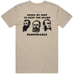 Funny Doing My Part To Keep The Beard Fashionable Vintage T Shirt