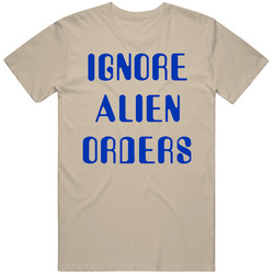 Ignore Alien Orders Fun Halt And Catch Fire Popular Tv Show Vintage T Shirt Ignore Alien Orders Fun Halt And Catch Fire Popular Tv Show Vintage T Shirt
