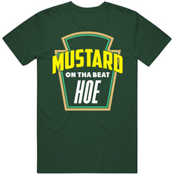 Mustard On Tha Beat Hoe Funny Rap Song Hip Hop Vintage T Shirt