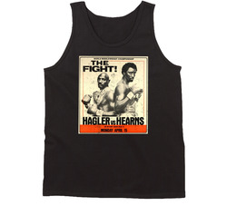 Thomas Hearns Vs Marvin Hagler The Fight Vintange Look Fight Poster Boxing Fan Tanktop Vintage Tanktop