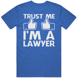 Trust Me I'm A Lawyer Funny Law Prosecutor Attorney Geek Vintage T Shirt
